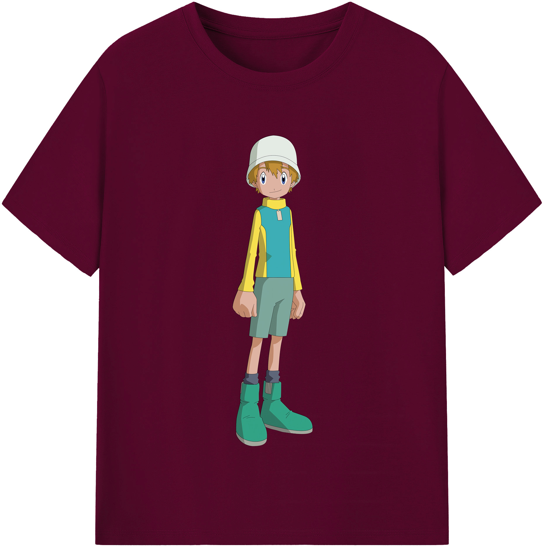 （画像用） Digimon デジタルモンスター/デジモン レディースカジュアルプリントTシャツ（綿100％）
